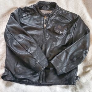 Xelement Advanced Motorcycle Gear Leather Jacket, Sz 3XL